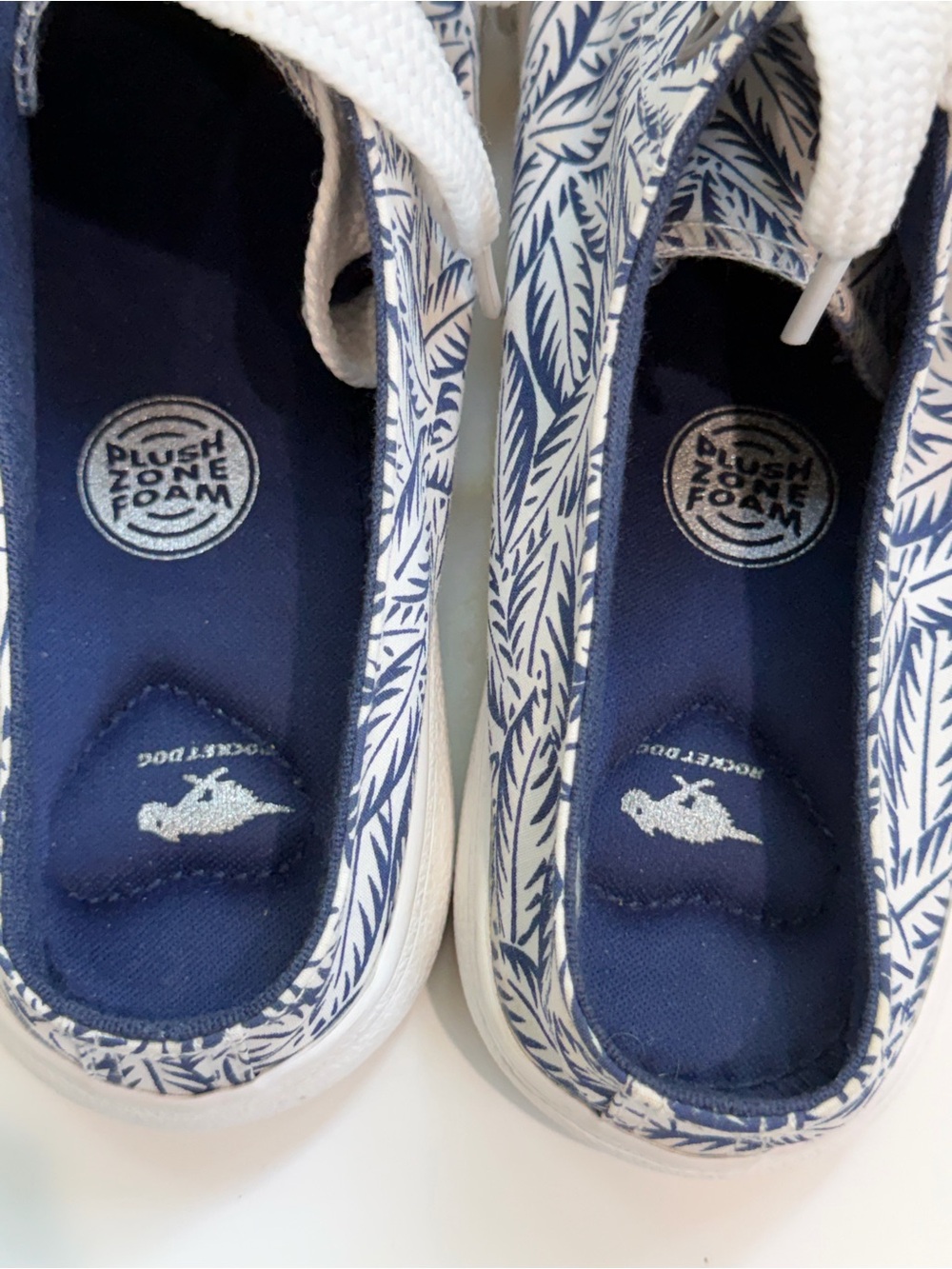 Rocket Dog Mule Sneakers Womens 8.5 Slip On Comfort Coastal Tropical Shoes - Picture 8 of 10
